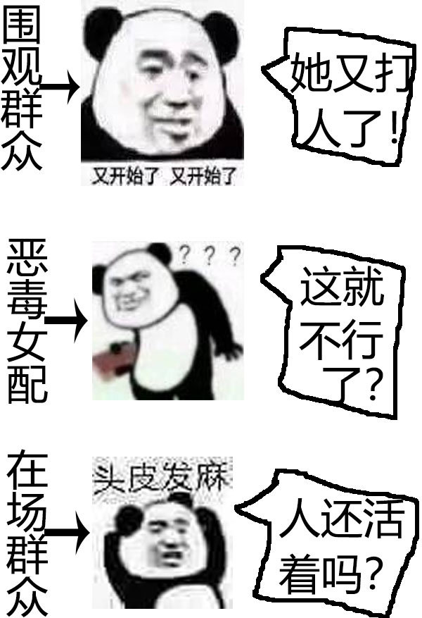 暴力输出女配无错